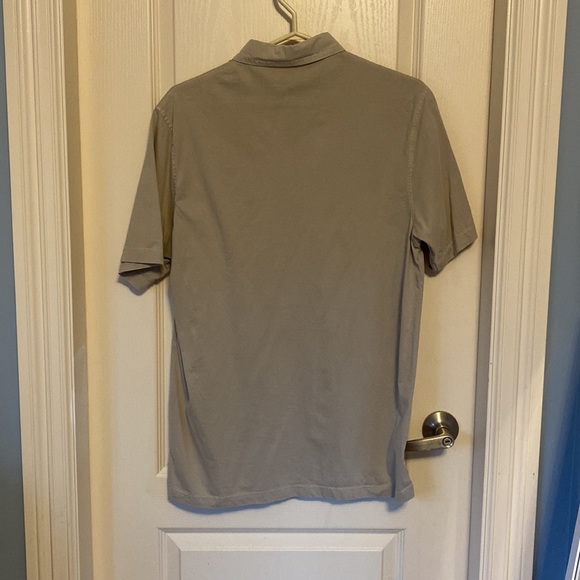 ZARA COMBINATION KNIT POLO STONE - Picture 5 of 5